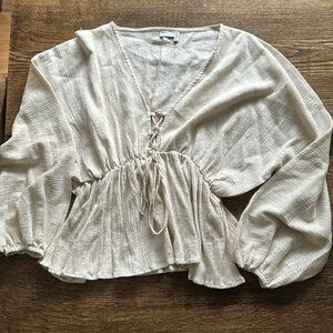 ASOS Maternity romantic boho blouse